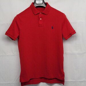 Polo Ralph Lauren Mens Polo Shirt Size Small Short Sleeve Red